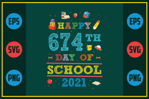 Happy 674th Day: School Graphics for Crafts